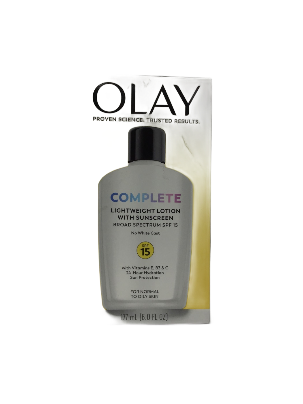Olay Olay Complete Lightweight Lotion with Sunscreen Broad Spectrum SPF 15, For Normal to Oily Skin, 6 fl oz