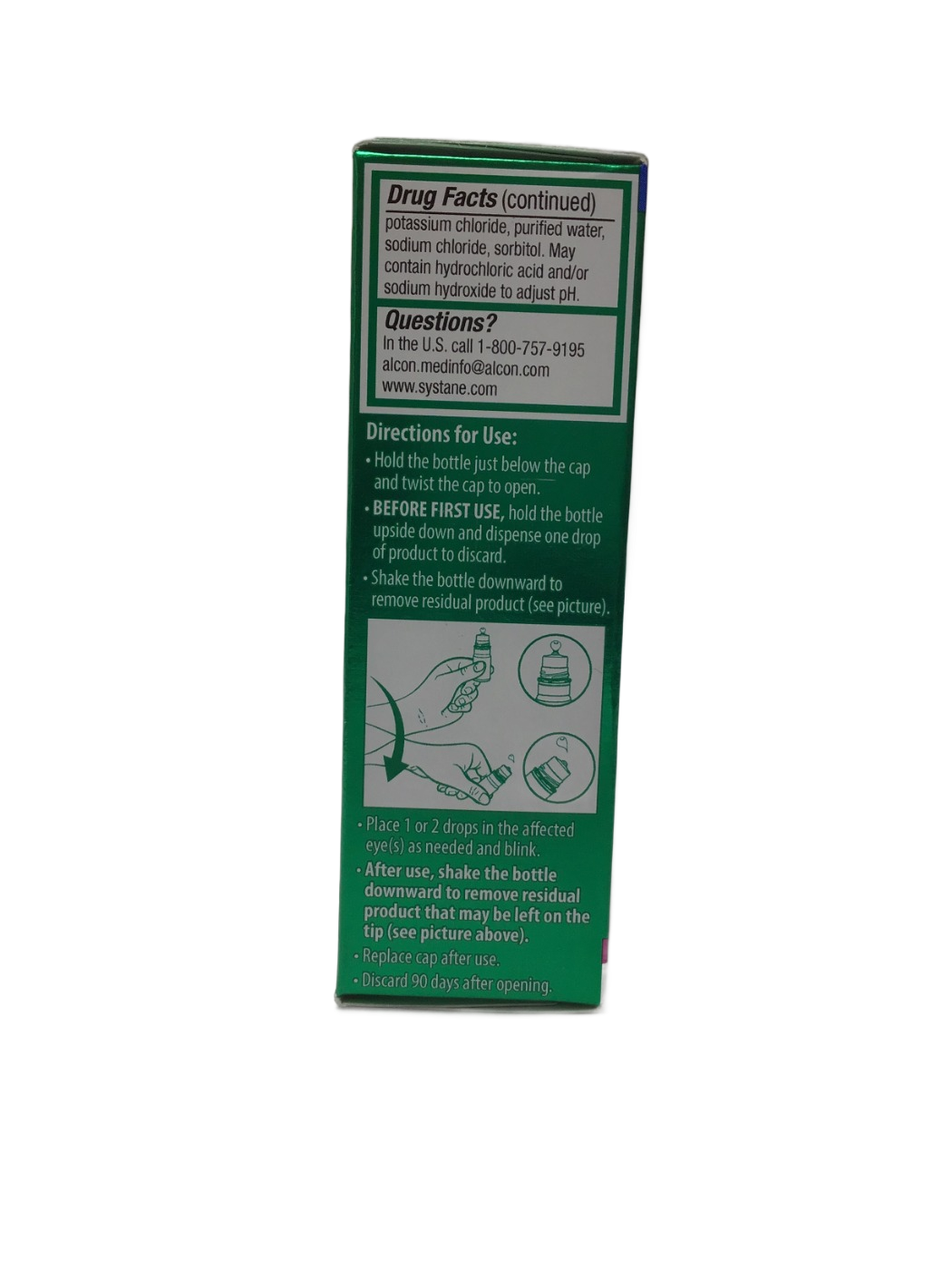 Systane Systane Ultra PF Lubricant Eye Drops, Preservative-Free, 10 mL, photo 2