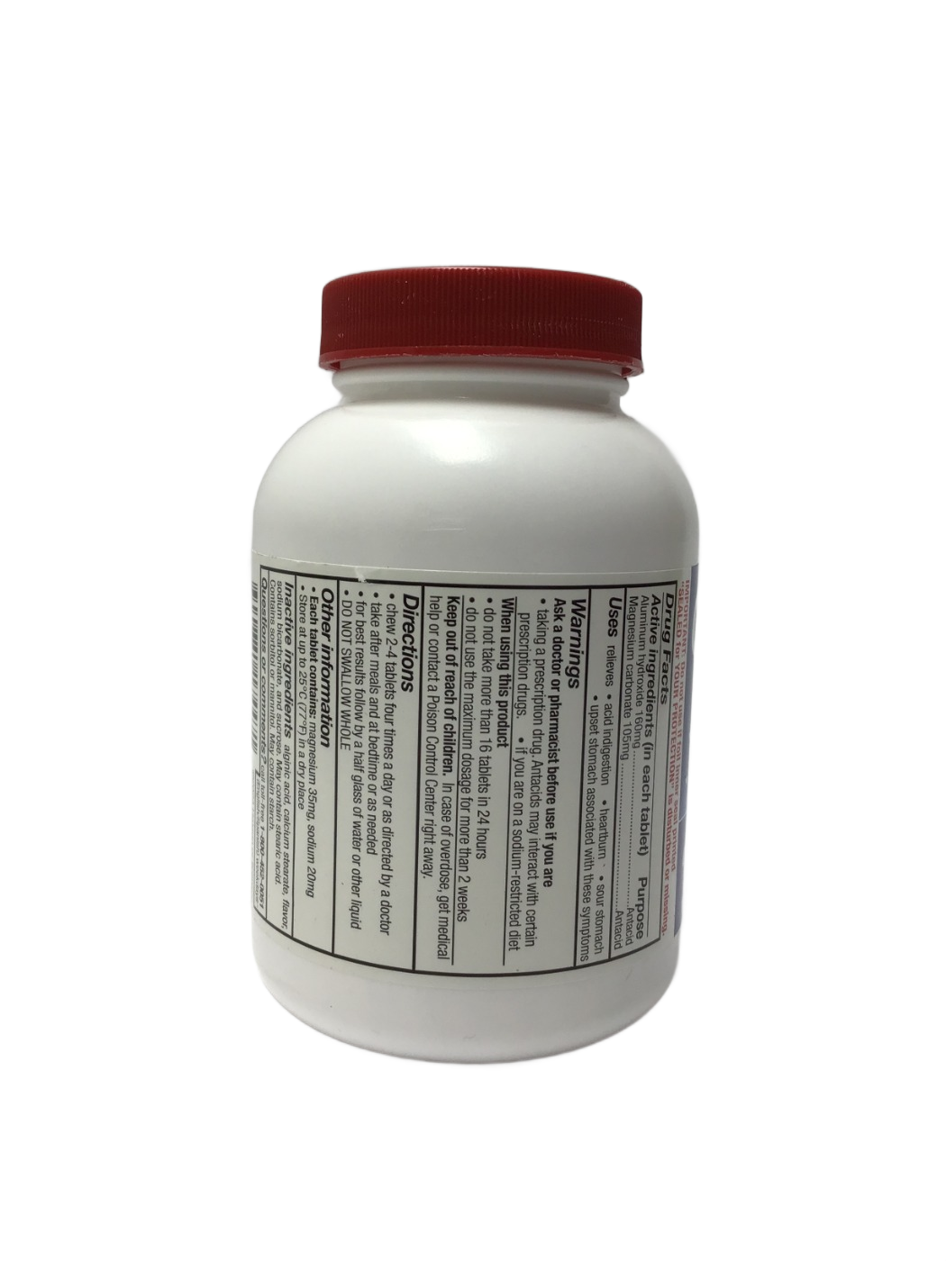 Gaviscon Gaviscon Extra Strength Antacid Original Flavor Chewable Tablets, 100 ct, photo 2