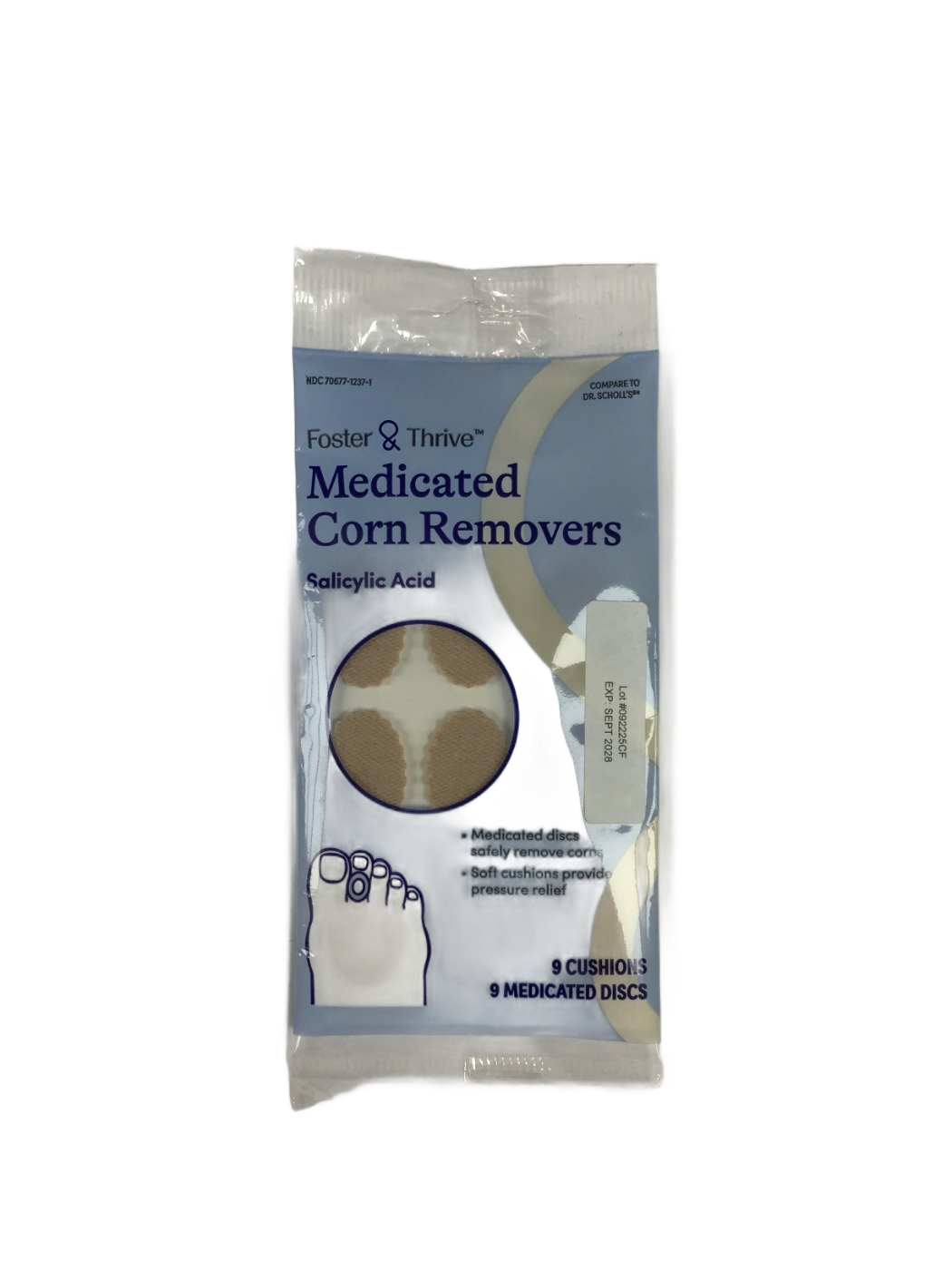 Foster & Thrive Foster & Thrive Medicated Corn Removers Salicylic Acid, 9 ct