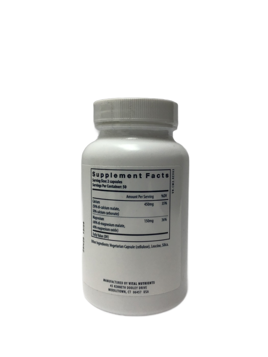 Vital Nutrients Vital Nutrients Calcium & Magnesium, 100 ct, photo 2