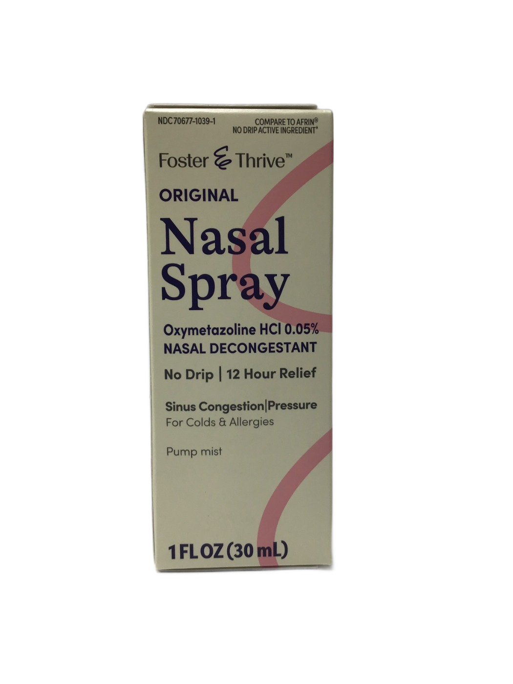 Foster & Thrive Foster & Thrive Original Nasal Spray Oxymetazoline HCl 0.05%, 1 fl oz, photo 1