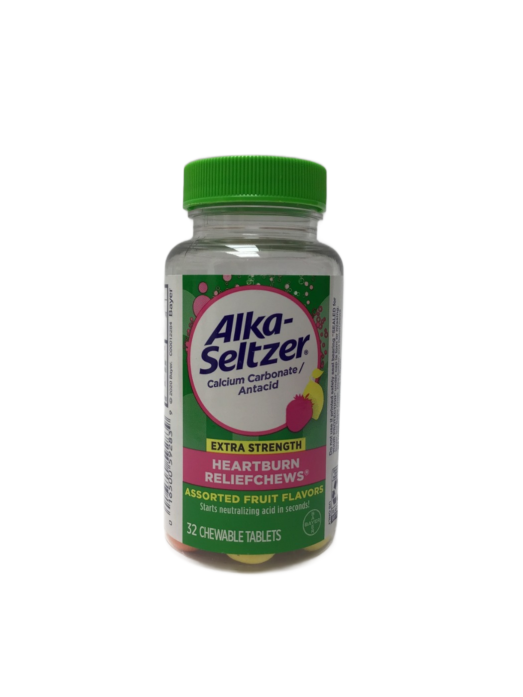 Alka-Seltzer Alka-Seltzer Extra Strength Heartburn ReliefChews Assorted Fruit Flavors, 32 ct, photo 1