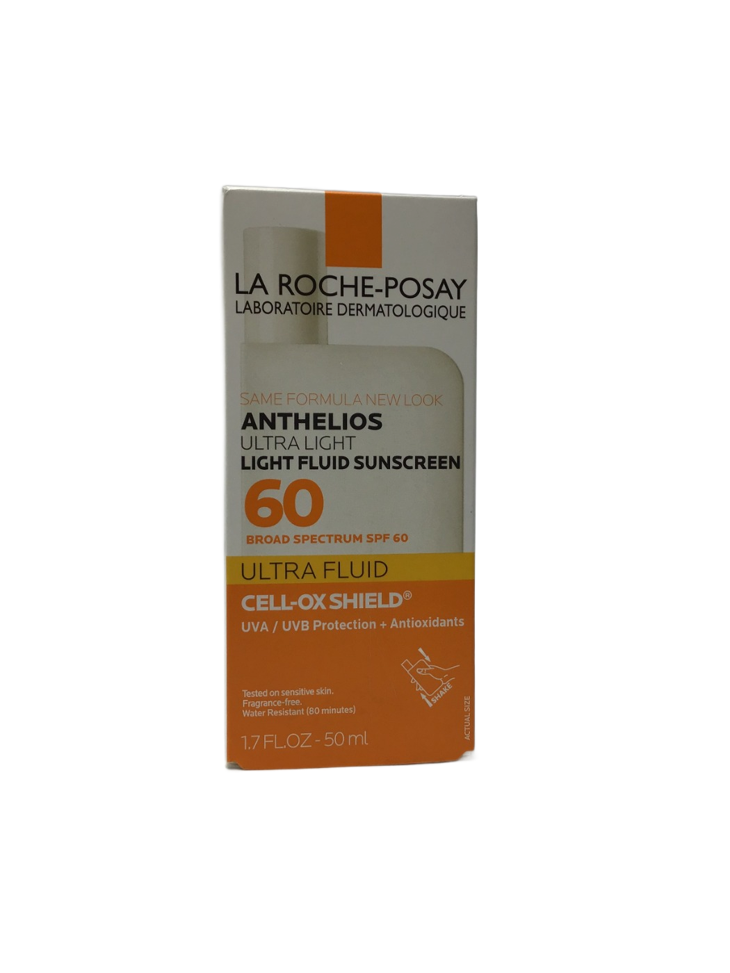 La Roche-Posay La Roche-Posay Anthelios Ultra Light Light Fluid Sunscreen Broad Spectrum SPF 60, 1.7 fl oz