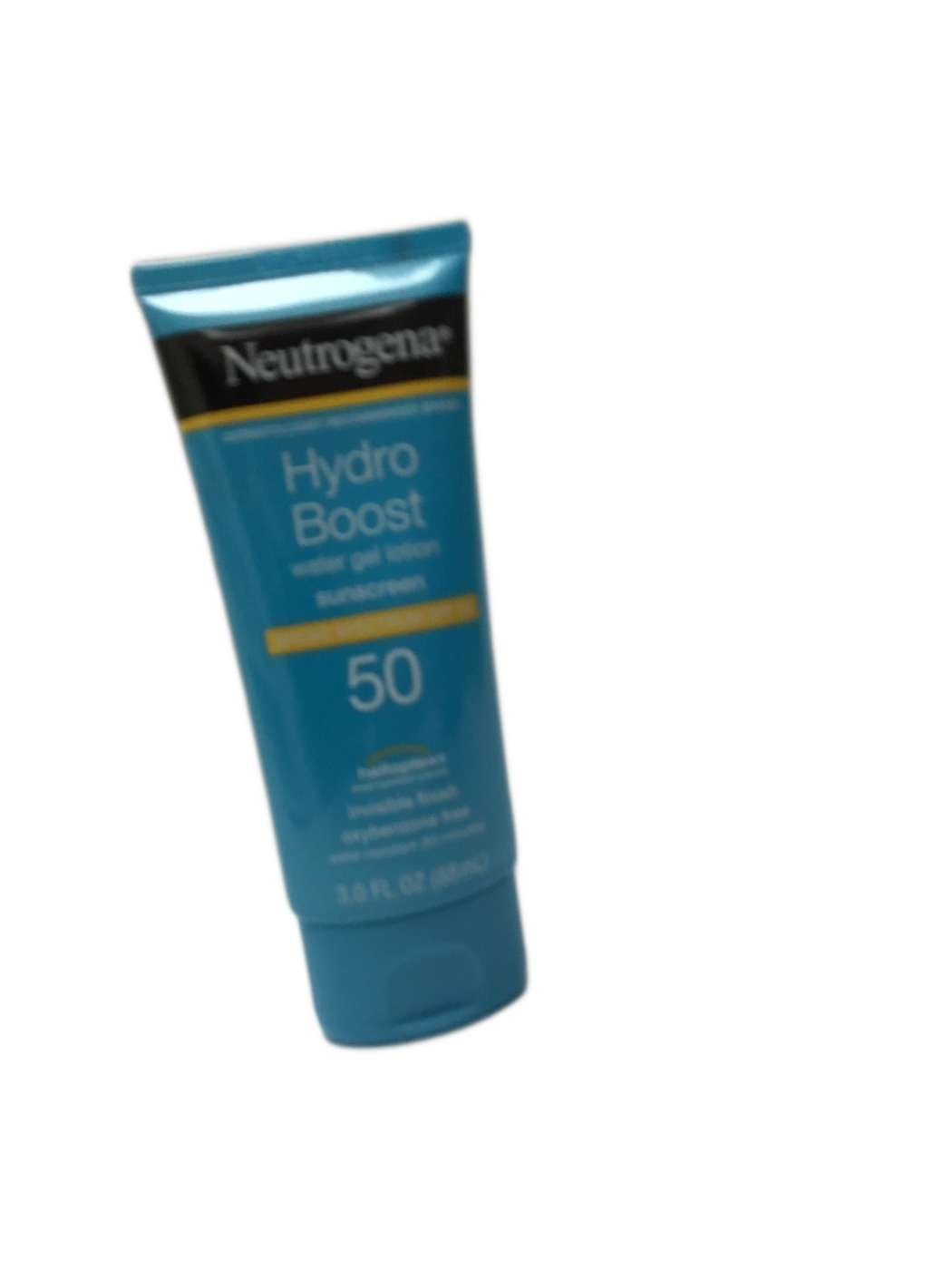 GWB Neutrogena Hydro Boost Sunscreen Lotion - Broad Spectrum SPF 50 - 3 FL OZ, photo 1