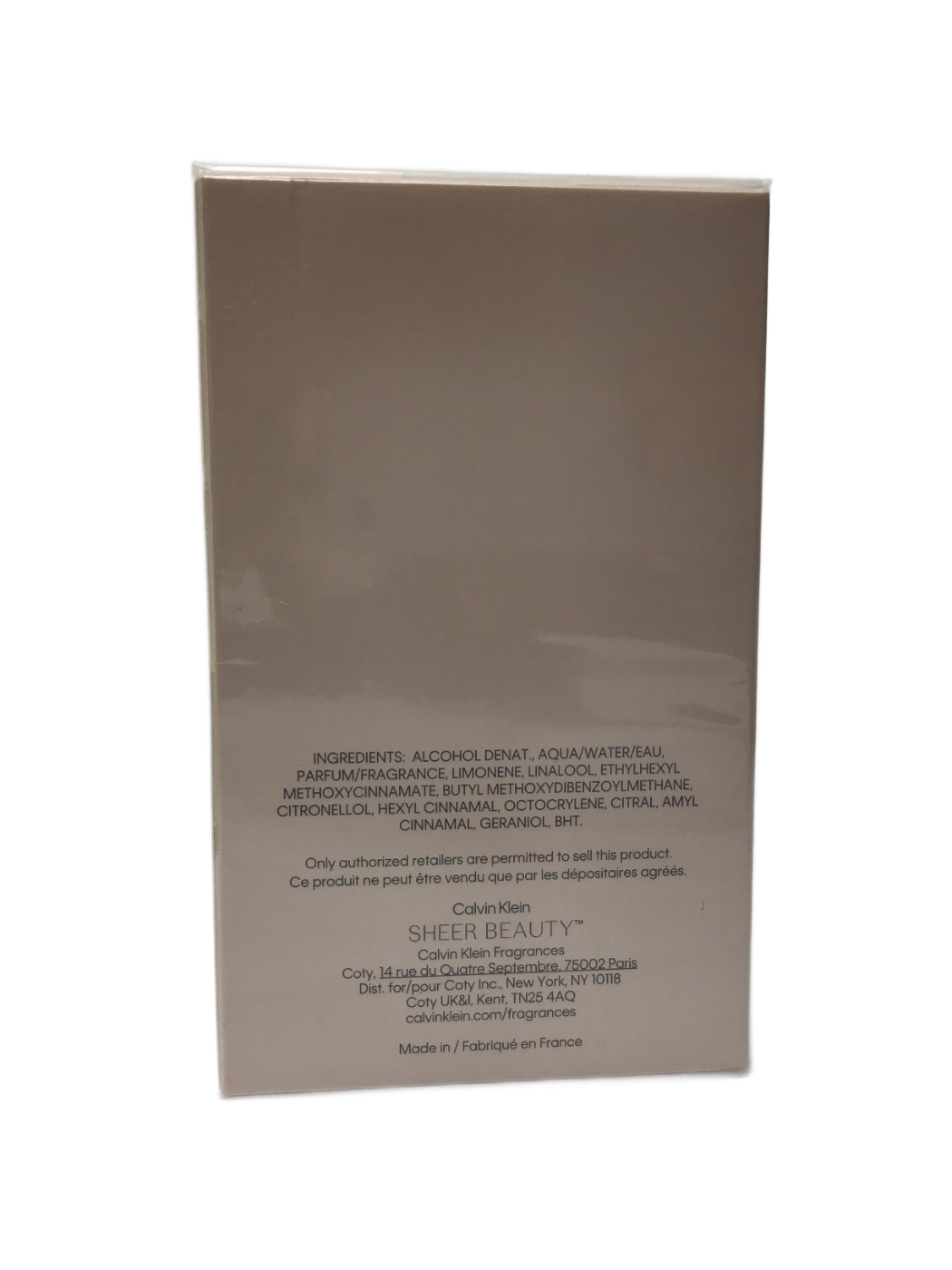 Calvin Klein Calvin Klein Sheer Beauty Eau de Toilette Spray, 3.3 fl oz, photo 2