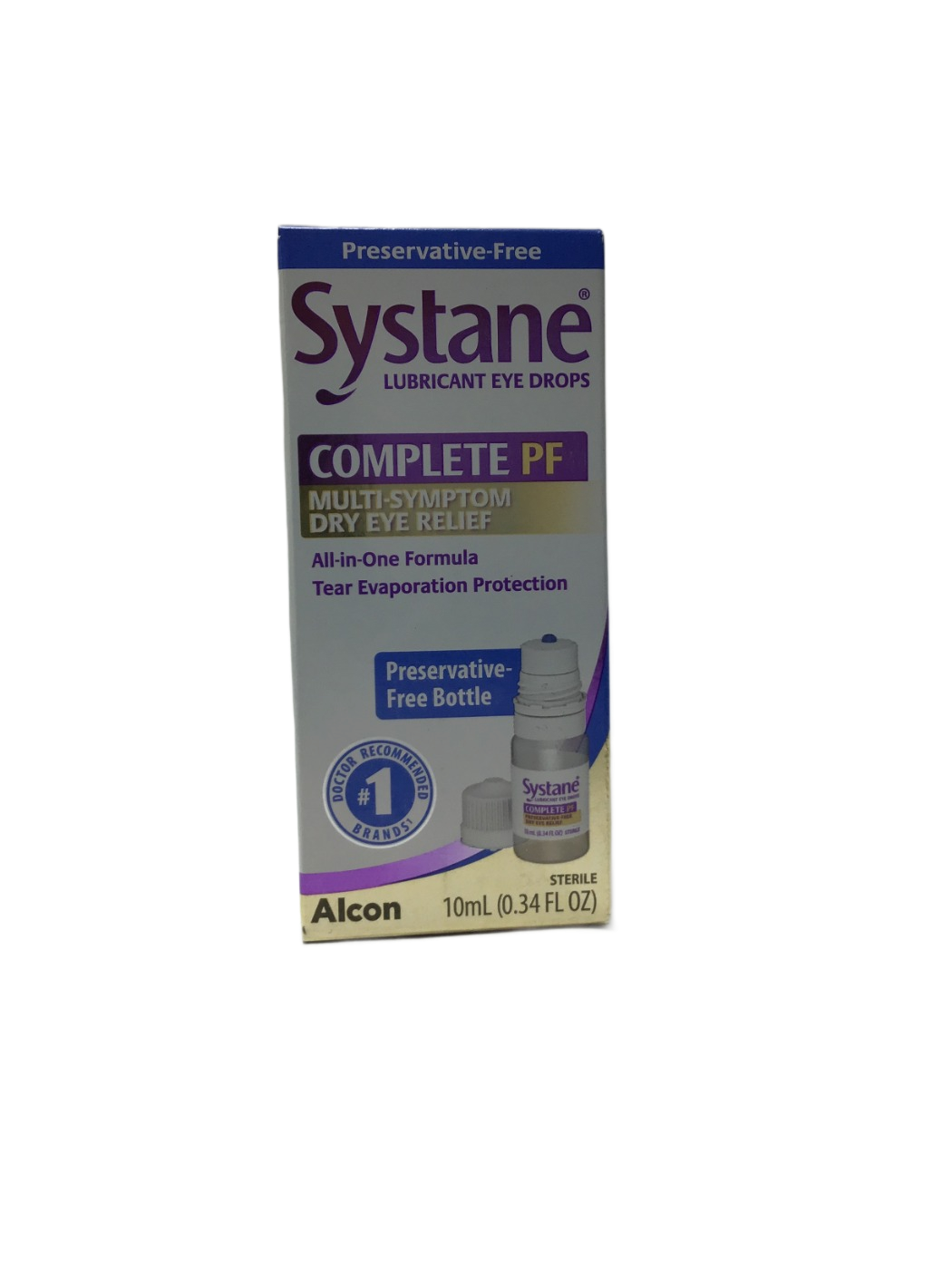 Systane Systane Complete PF Lubricant Eye Drops, 10 mL