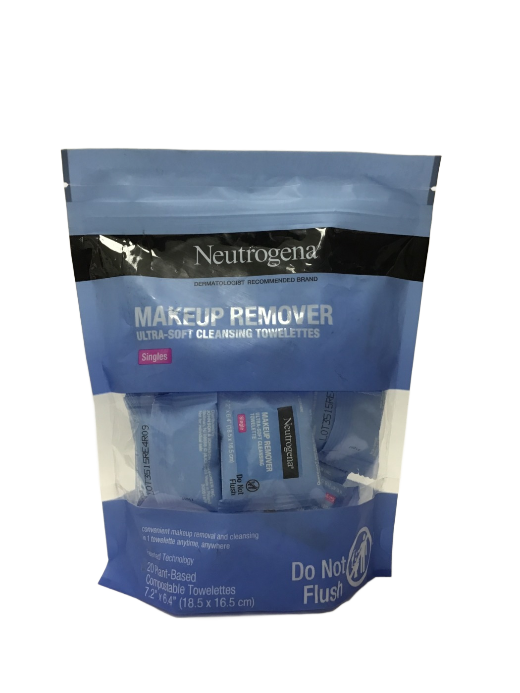 Neutrogena Neutrogena Makeup Remover Ultra-Soft Cleansing Towelettes Singles, 20 ct