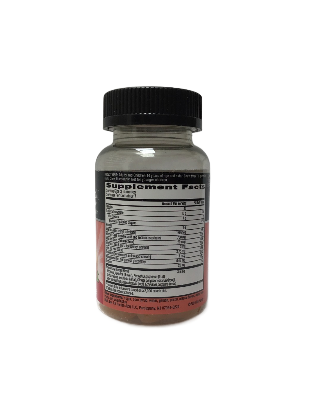 Airborne Airborne Assorted Fruit Vitamin C 750 mg Gummies, 21 ct, photo 2