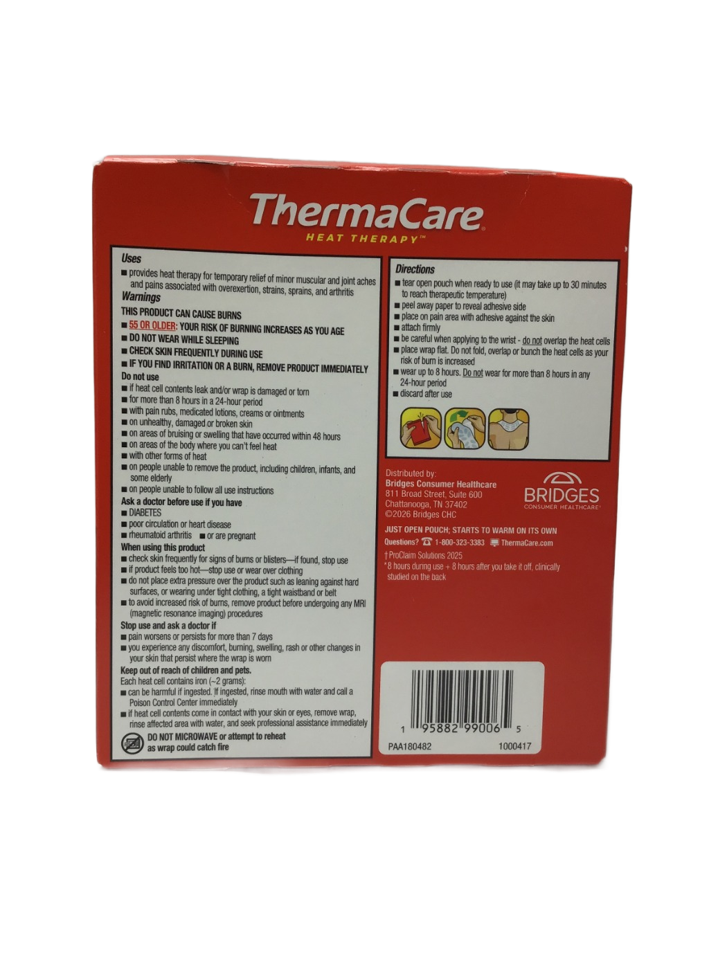 ThermaCare ThermaCare Heat Therapy Neck Pain Relief Targeted Heatwrap, 4 ct, photo 2