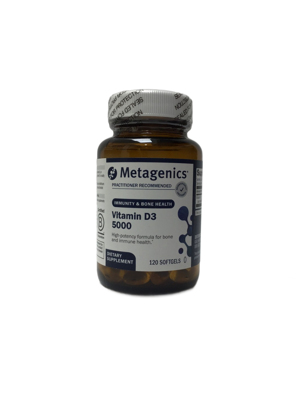 Metagenics Metagenics Vitamin D3 5000, 120 ct, photo 1