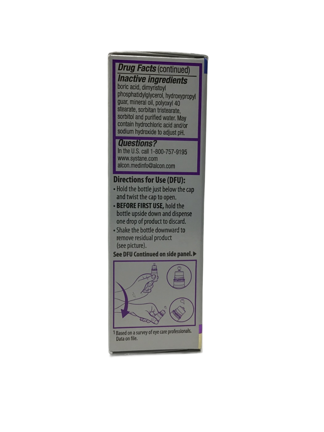 Systane Systane Complete PF Lubricant Eye Drops, 10 mL, photo 4