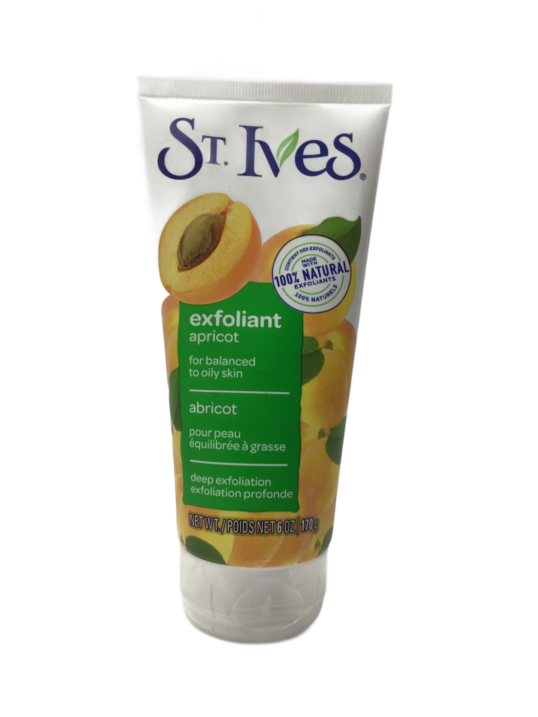St. Ives St. Ives Exfoliant Apricot, for Balanced to Oily Skin, 6 oz