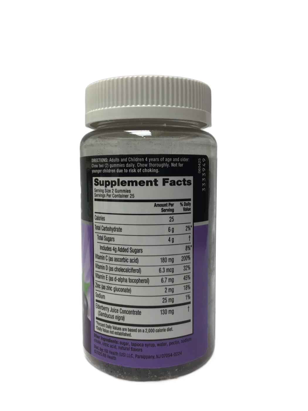Airborne Airborne Immune Support Elderberry Flavor Gummies, 50 ct, photo 2