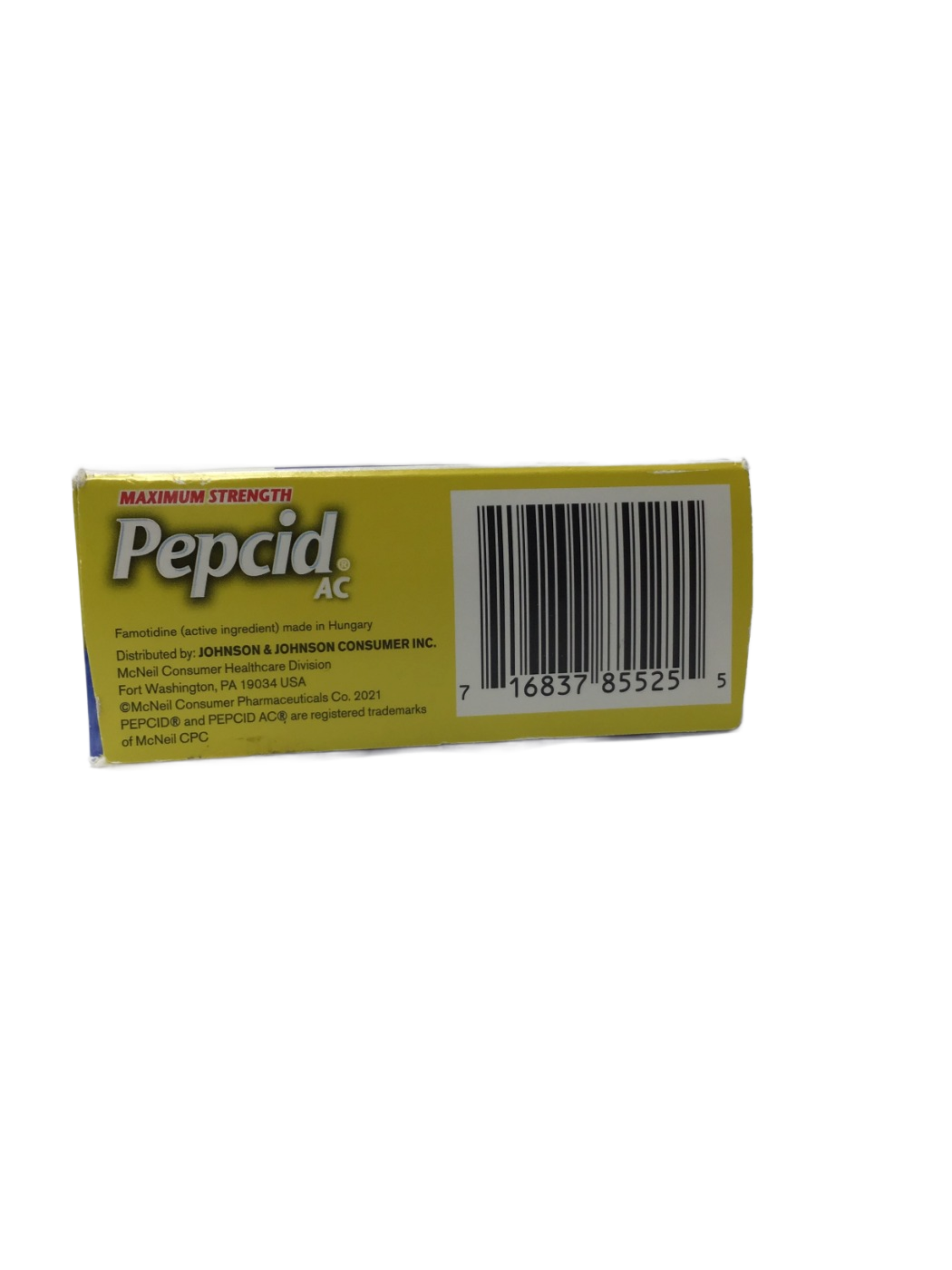 Pepcid AC Pepcid AC Maximum Strength Famotidine Tablets 20 mg Acid Reducer, 25 ct, photo 2