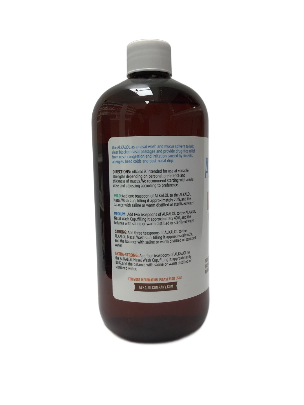 Alkalol Alkalol Nasal Wash Mucus Solvent & Cleaner, 16 fl oz, photo 3