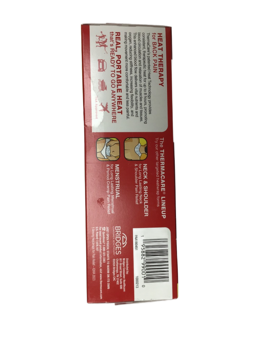 ThermaCare ThermaCare Heat Therapy Back Pain Therapy Lower Back & Hip Heatwraps S-M, 3 ct, photo 2