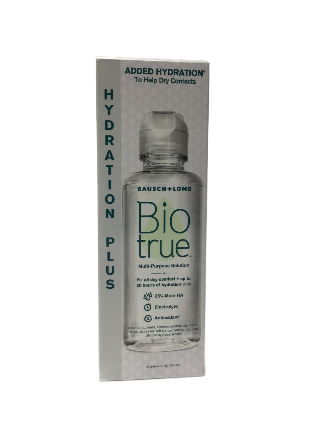 Bausch + Lomb Bausch + Lomb Biotrue Hydration Plus Multi-Purpose Solution, 4 fl oz, photo 1