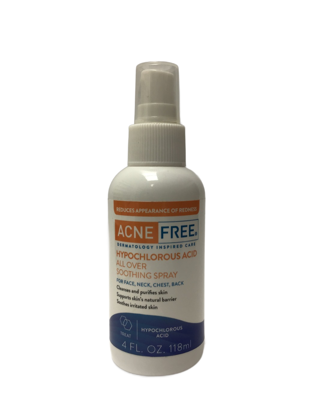 AcneFree AcneFree Hypochlorous Acid All Over Soothing Spray, 4 fl oz