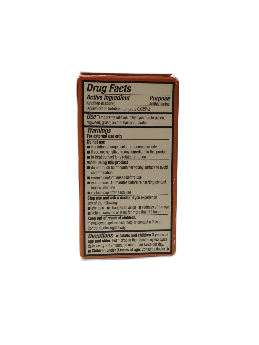 Systane Systane Zaditor Antihistamine Eye Drops Eye Itch Relief, 5 mL, photo 2