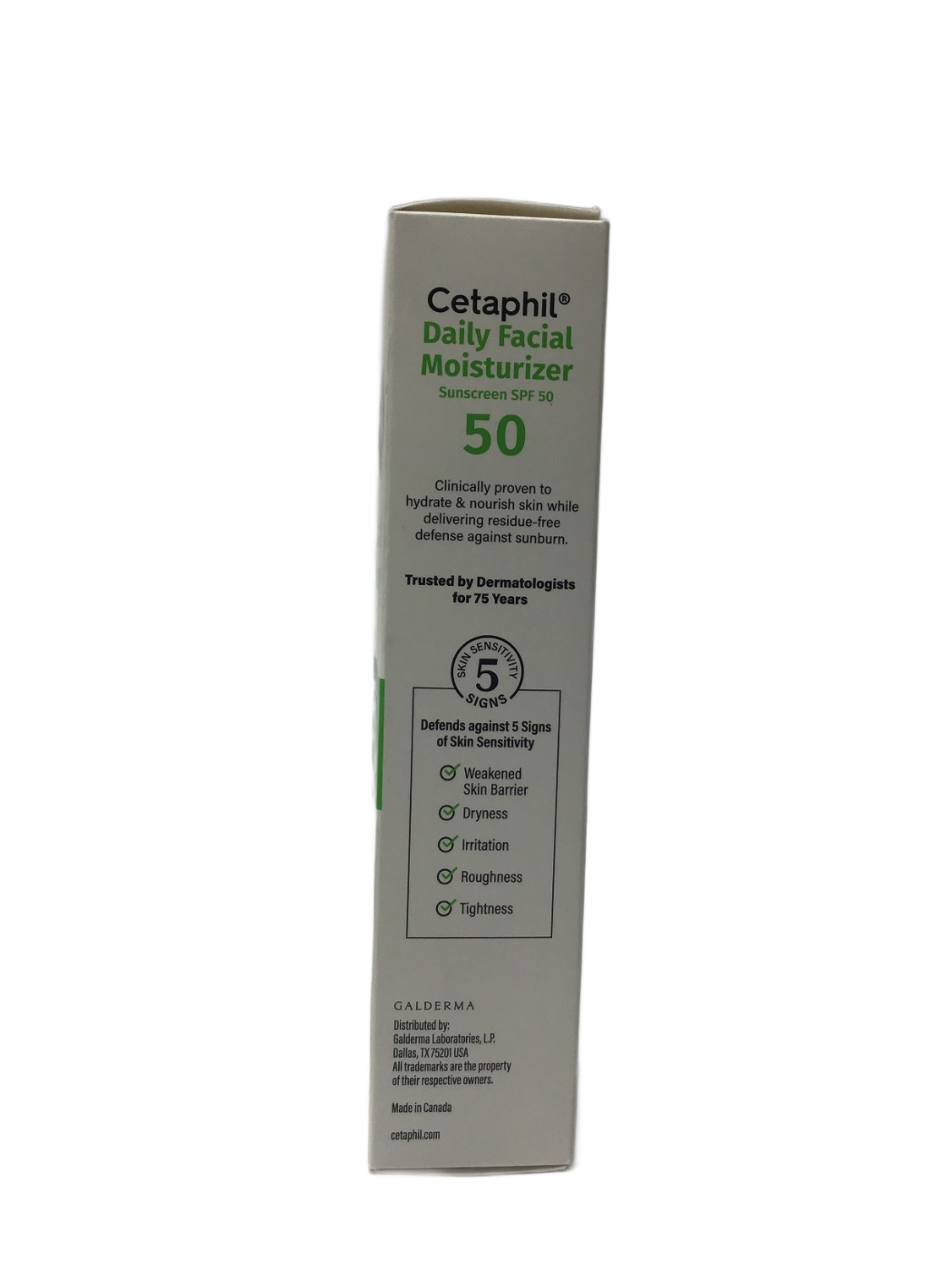 GWB Cetaphil Daily Facial Moisturizer With Sunscreen - SPF 50+ - 1.7 FL OZ, photo 2