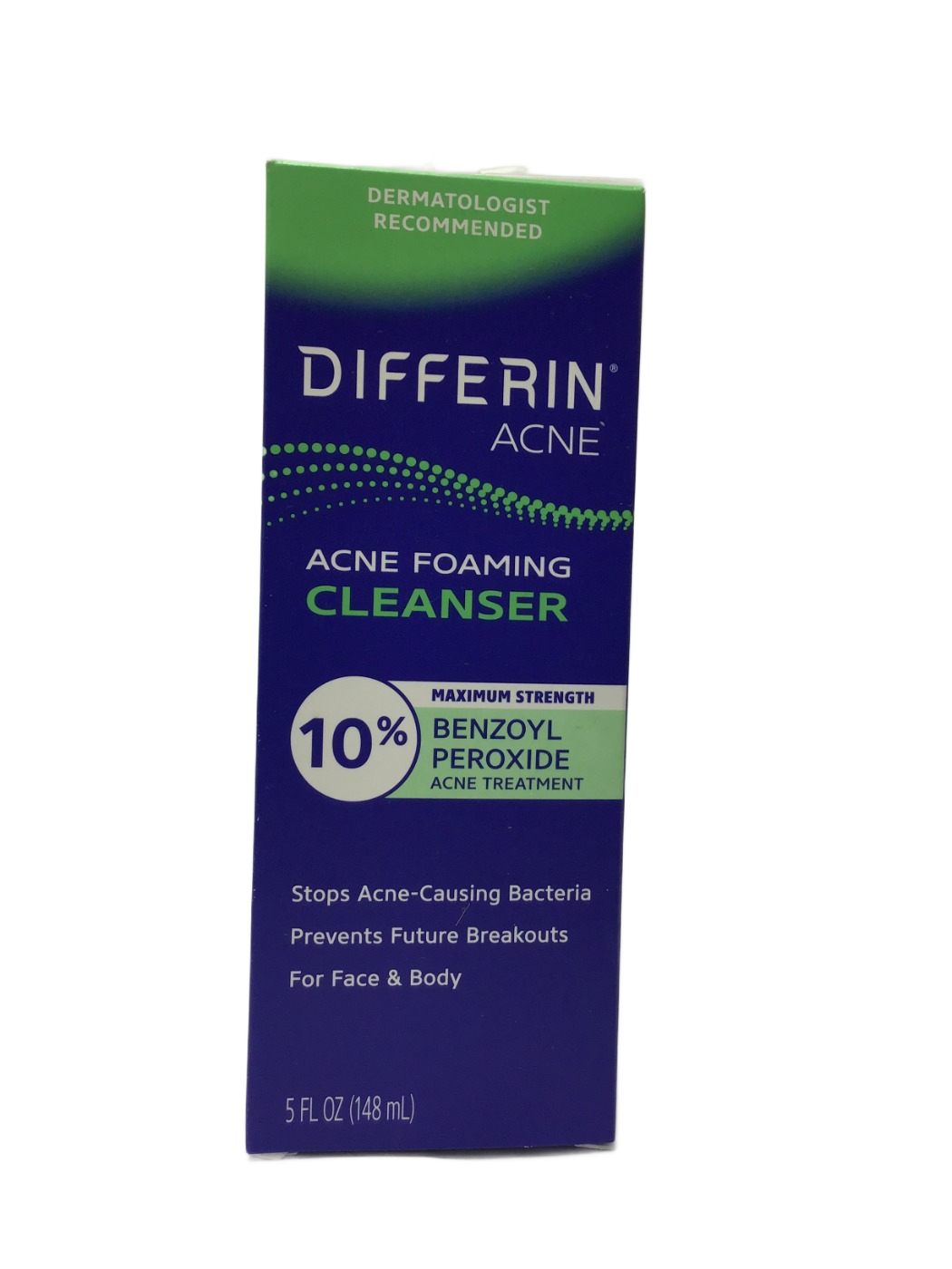 Differin Differin Acne Foaming Cleanser Maximum Strength 10% Benzoyl Peroxide, 5 fl oz