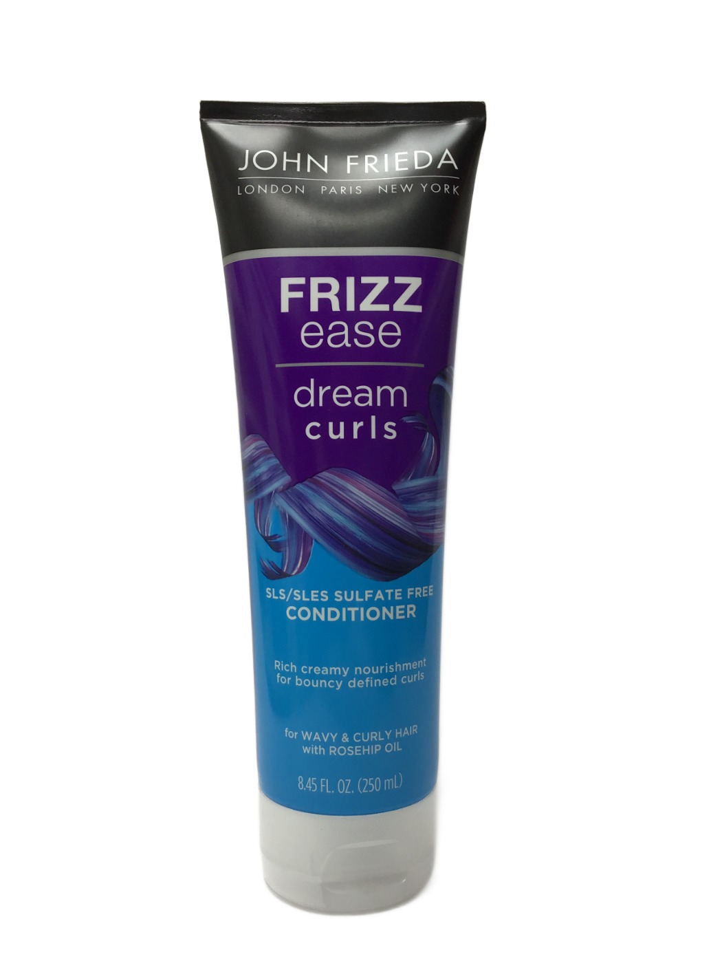 John Frieda John Frieda Frizz Ease Dream Curls SLS/SLES Sulfate Free Conditioner for Wavy & Curly Hair with Rosehip Oil, 8.45 fl oz