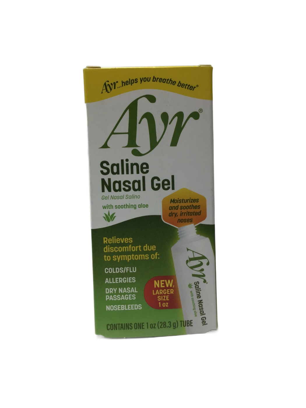 Ayr Ayr Saline Nasal Gel with Soothing Aloe, 1 oz
