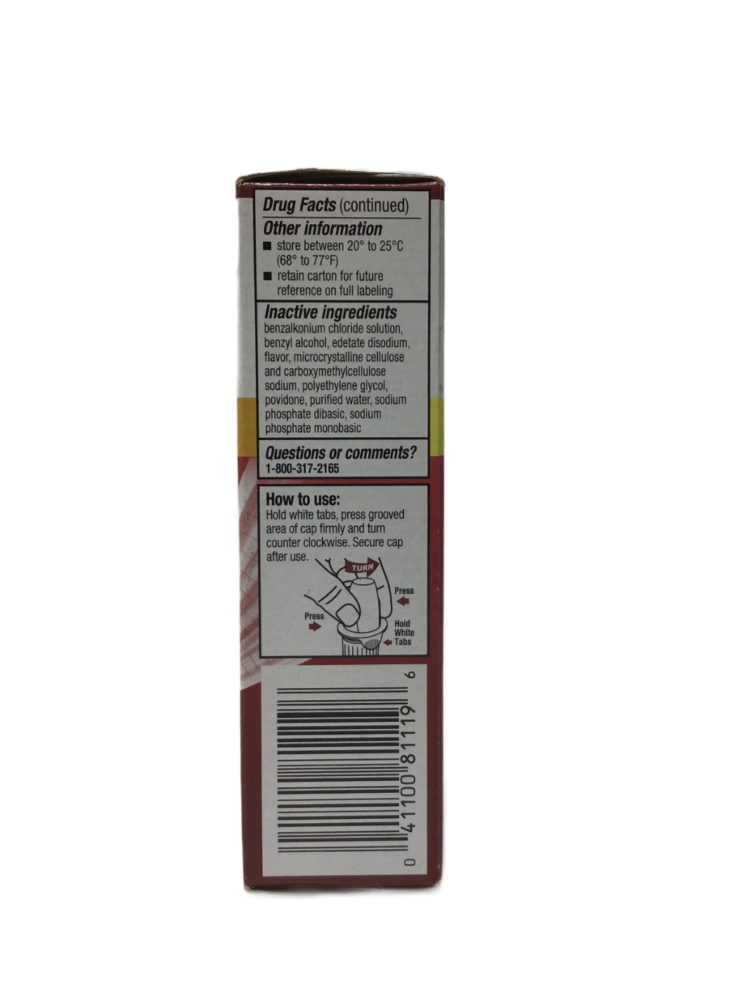 Afrin Afrin No Drip Original Nasal Pump Mist, photo 2