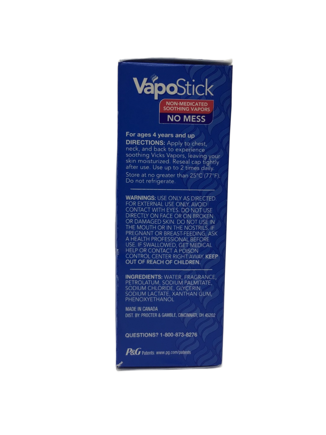 Vicks Vicks VapoStick Non-Medicated Soothing Vapors Solid Balm, 1.25 oz, photo 2