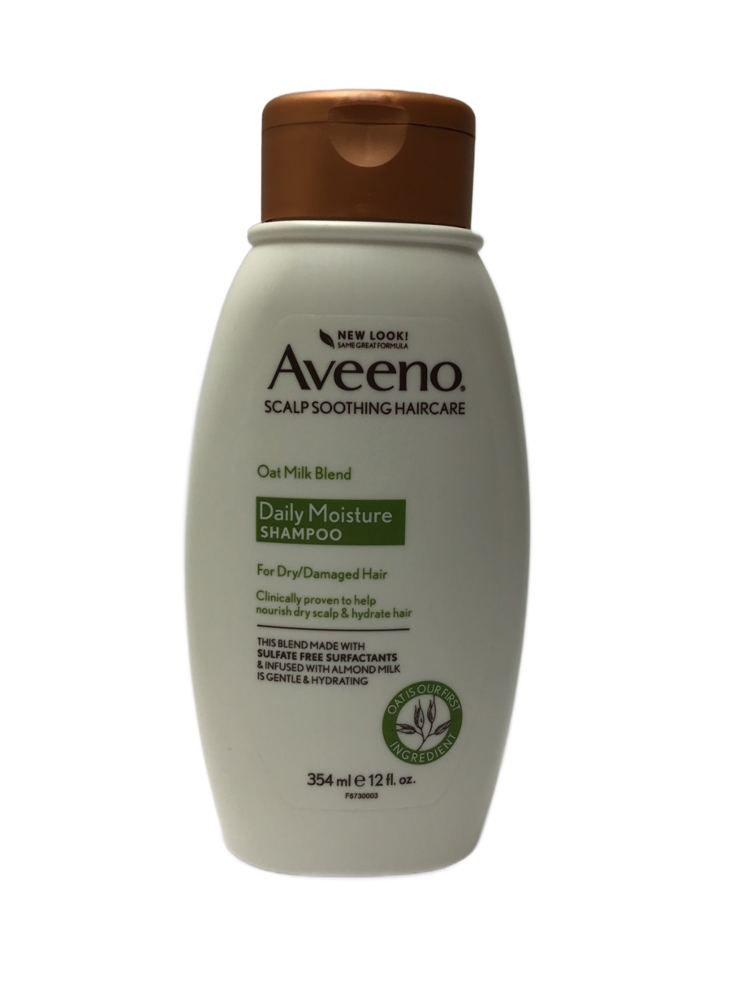 Aveeno Aveeno Scalp Soothing Haircare Oat Milk Blend Daily Moisture Shampoo For Dry/Damaged Hair, 12 fl oz