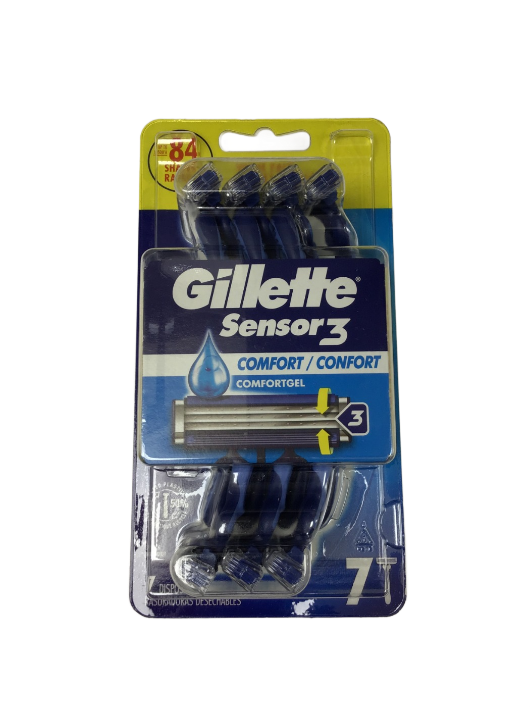 Gillette Gillette Sensor3 Comfort, 7 ct, photo 1