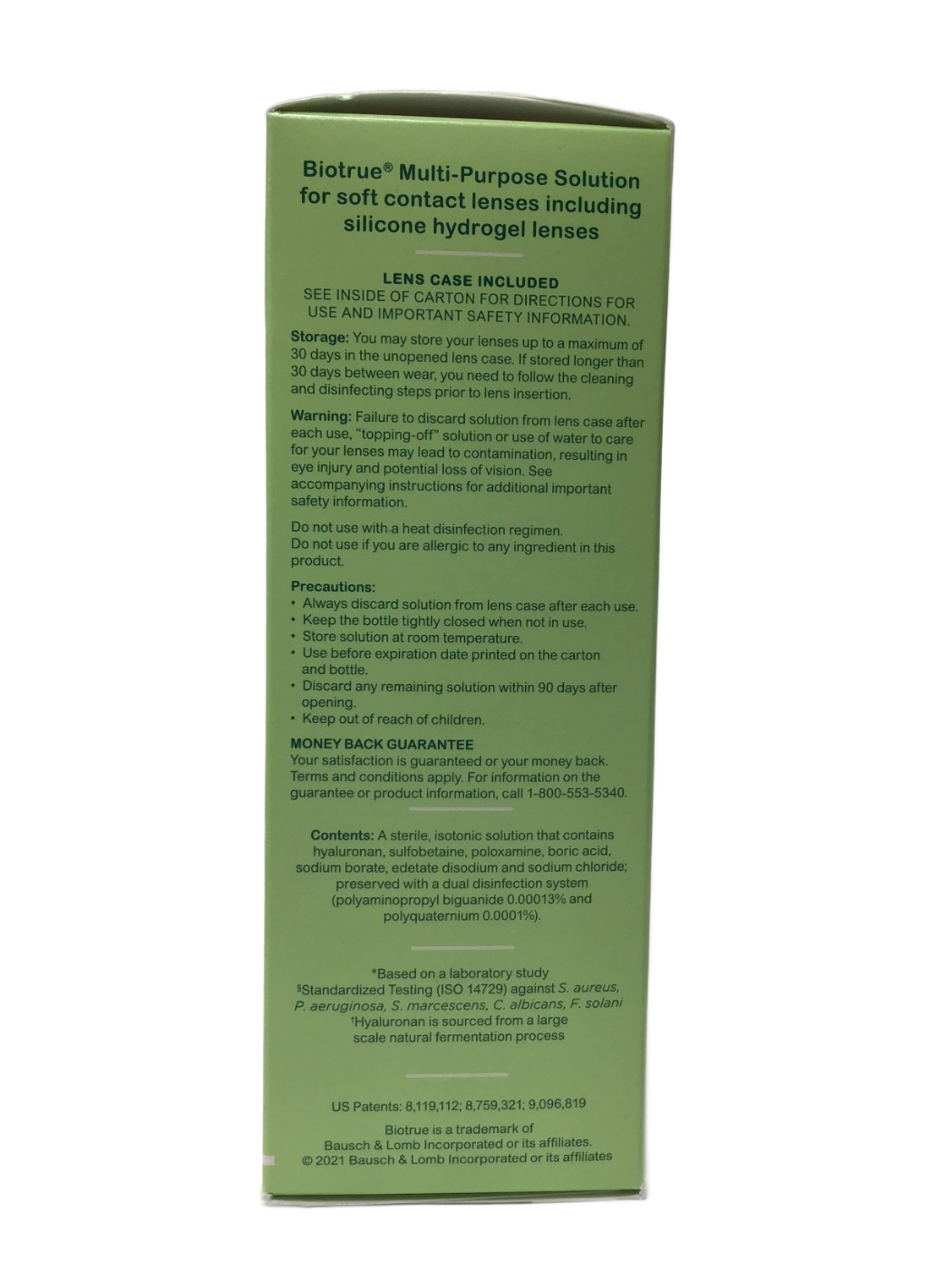 Bausch + Lomb Bausch + Lomb Biotrue Multi-Purpose Solution, 10 fl oz, photo 4