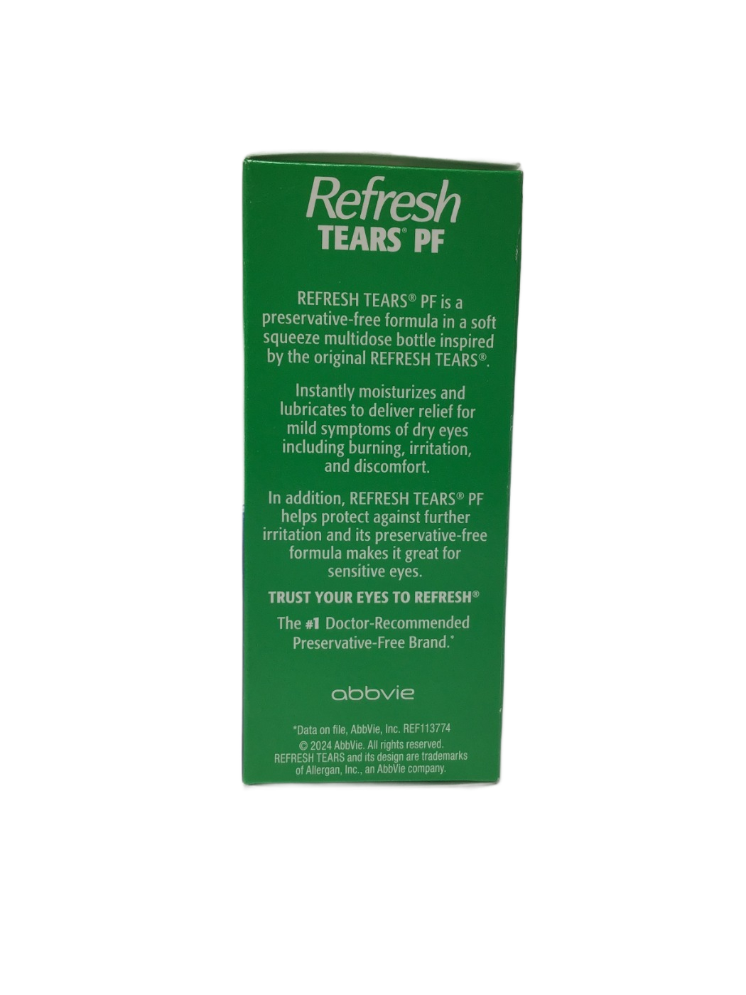 Refresh Refresh Tears PF Lubricant Eye Drops Original Strength, 0.33 fl oz, photo 4