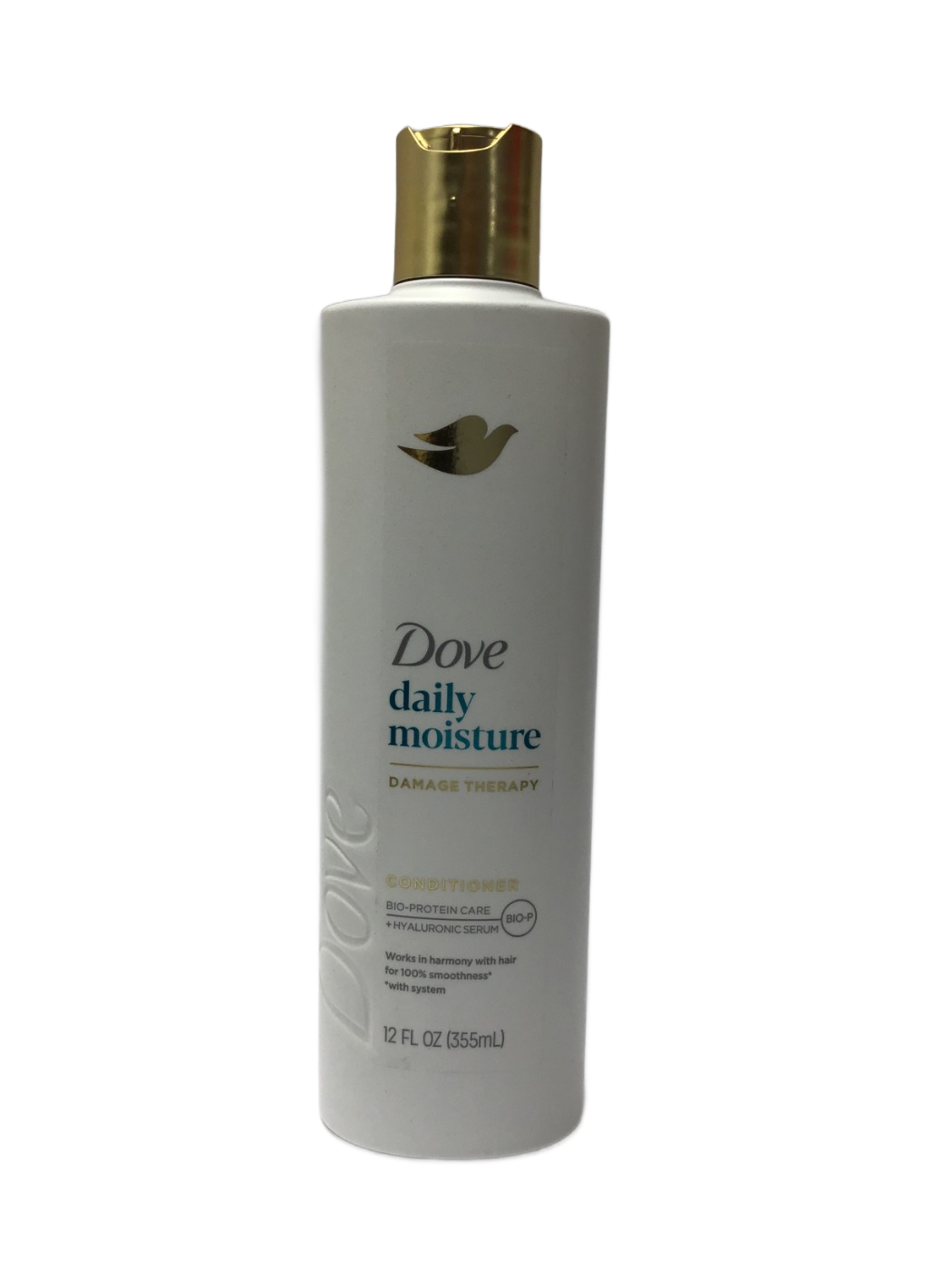 Dove Dove Daily Moisture Damage Therapy Conditioner Bio-Protein Care + Hyaluronic Serum, 12 fl oz