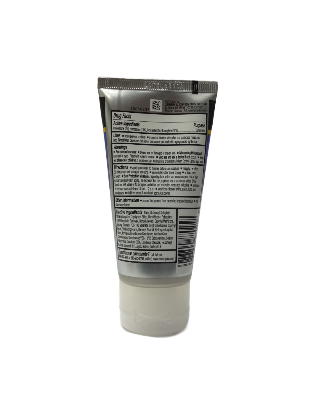 GWB Neutrogena - Sport Face - Oil Free Sunscreen - SPF 70 + - 2.5 FL OZ, photo 2