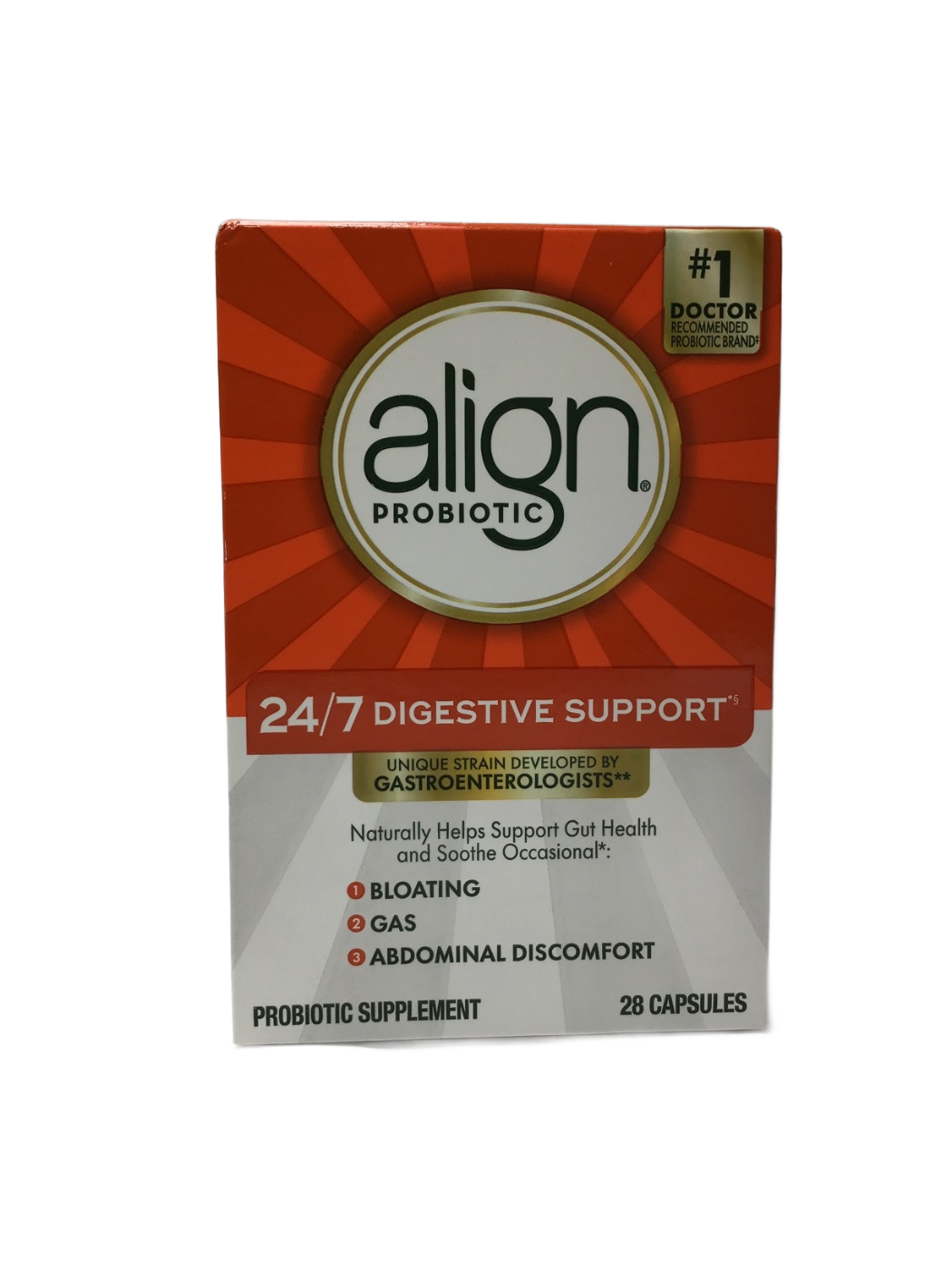 Align Align Probiotic 24/7 Digestive Support, 28 ct, photo 1