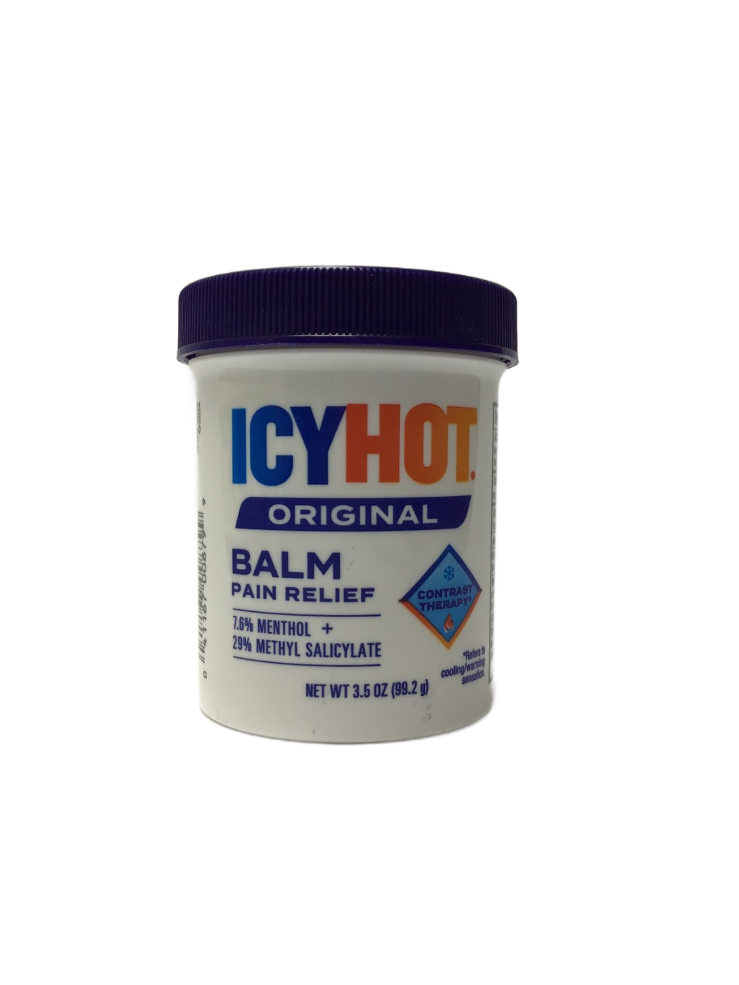 Icy Hot Icy Hot Original Balm Pain Relief 7.6% Menthol + 29% Methyl Salicylate, 3.5 oz, photo 1