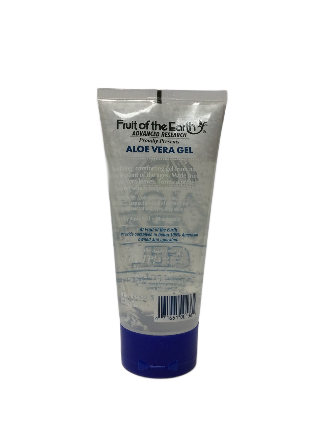 Fruit of the Earth Fruit of the Earth Aloe Vera Gel No Added Fragrance Moisturizer for Dry Skin, 6 oz