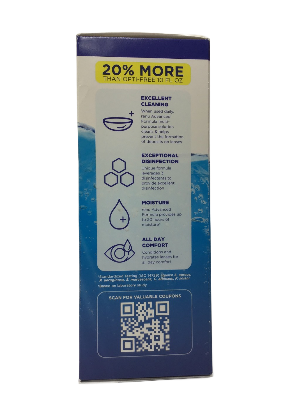Bausch + Lomb Bausch + Lomb Renu Multi-Purpose Solution Advanced Formula, 12 fl oz, photo 4