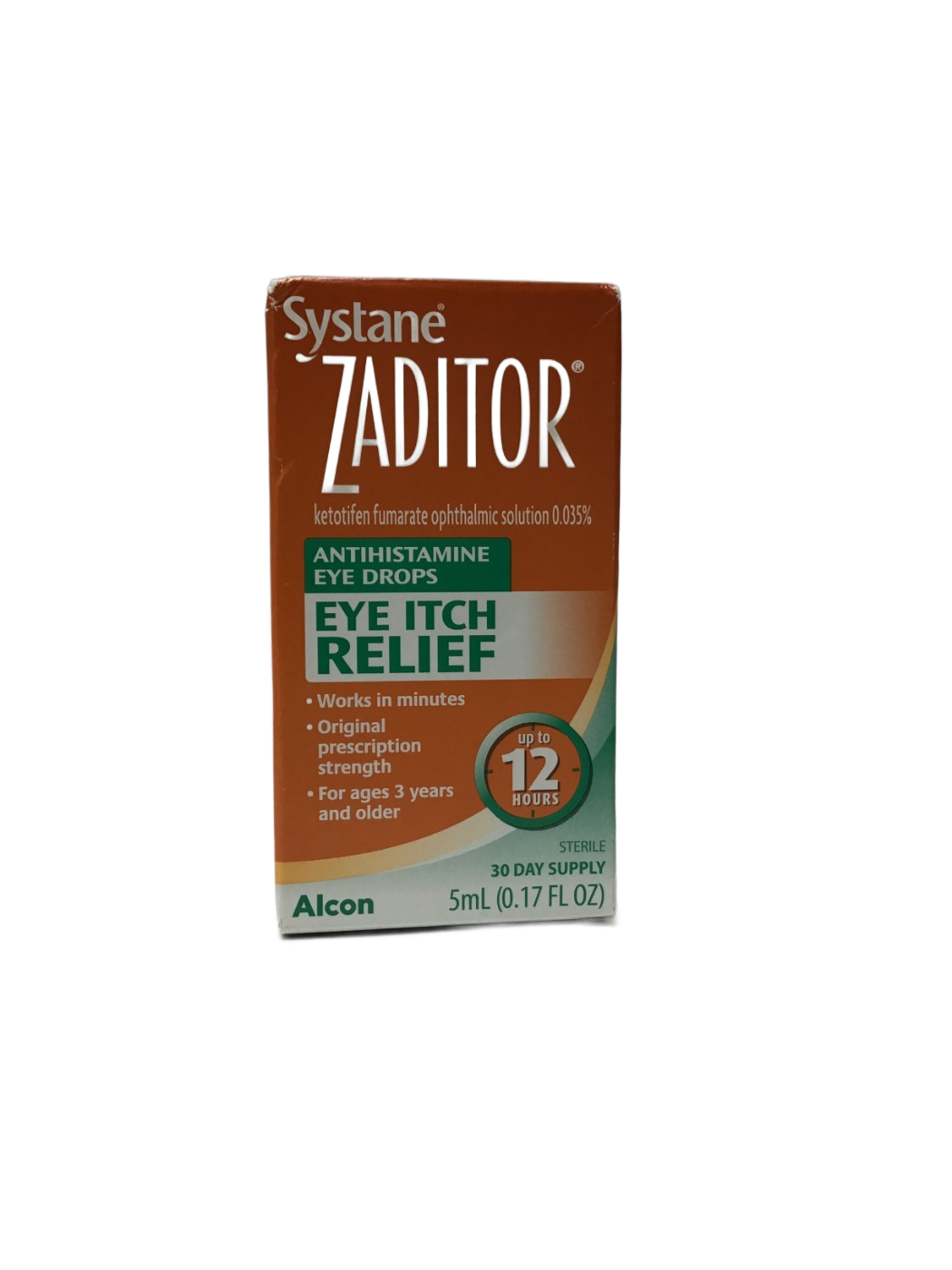 Systane Systane Zaditor Antihistamine Eye Drops Eye Itch Relief, 5 mL