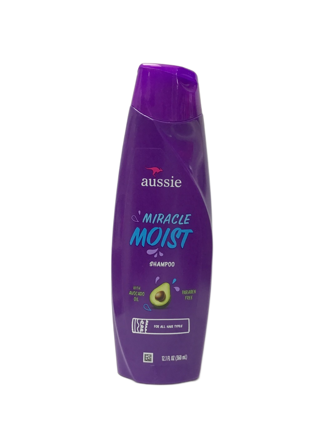 Aussie Aussie Miracle Moist Shampoo with Avocado Oil, 12.1 fl oz