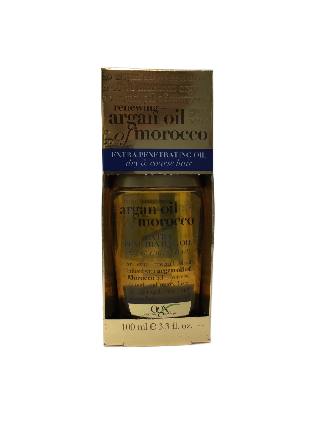 OGX OGX Renewing + Argan Oil of Morocco Extra Penetrating Oil, Dry & Coarse Hair, 3.3 fl oz