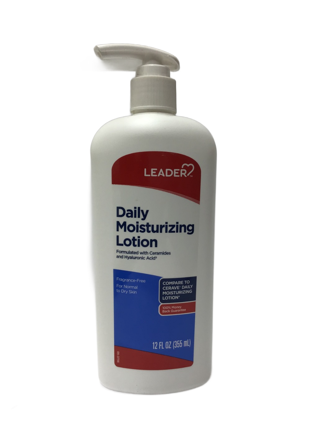 Leader Leader Daily Moisturizing Lotion, Fragrance-Free, 12 fl oz